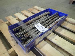 Qty of Assorted SDS Max Hammer Drill Bits, Sizes From 1/2 In. to 1 5/16 In. (K4-1)