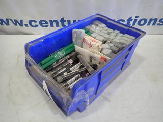 Approx. 227 Unused Assorted Size Steel and Carbide Spade Drill Bits, Sizes From 7/32 In. x 1 1/2 In. (T3-2)