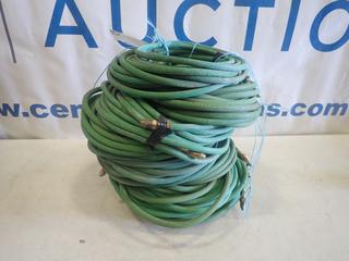 Qty of Assorted Powerweld Oxygen Hoses (L-3-1)