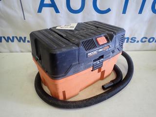 Ridgid Pro Pack Wet / Dry Shop Vacuum, Model WD45500, 120V (L-3-1)