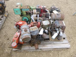 Pallet of Small Engines and Parts (Row 2-4)