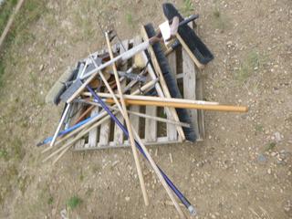 Qty of Brooms, Shovels and Squeegees