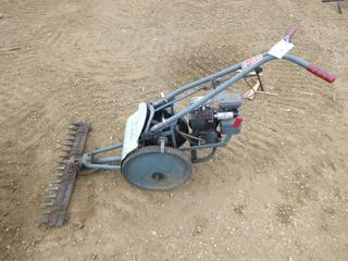  Jari Walk Behind Sickle Mower C/w Briggs & Stratton 3 HP Gas Engine
