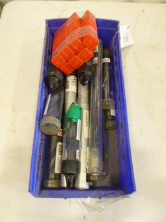 Qty of Assorted and Unused Drill Bits, Sizes from 3/4 In. to 1 1/2 In., C/w 7/16 In x 12 In. Bit Extensions(L-4-3)