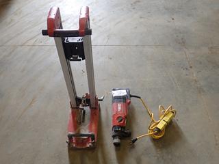Hilti DD-130 Coring Machine Electric Drill, Includes Hilti DD 130 RIG, *Note: Working Condition* (B2)
