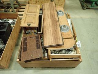 Qty of Assorted Recreational Vehicle Parts: Drawers, Cupboard Pieces, Panels And Vent Covers, Table Bases, Tap/Plumbing Fixtures And Fittings, Etc. (O-5-3)
