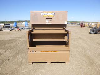 Knaack Storage Box with 2 Shelves, Model 89, 5 Ft. x 30 In. x 51 In., SN 1417410626 (Row 2-1)