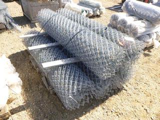Galvanized Chain Link Fence Rolls, 250 Ft. x 6 Ft. (NF-4)