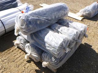 Vinyl Chainlink Fence Rolls, 350 Ft. x 42 In.  *Note: Brown In Colour* (NF-5)