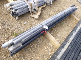 Bundle of Assorted Pipes, Coated / Galvanized  Widths - 1 7/8 In.  & 2 7/8 In. (NF-5)