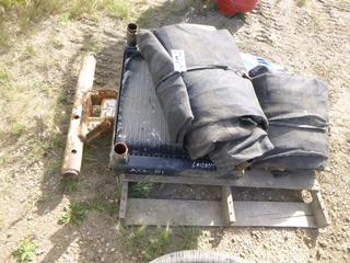 Radiator and Qty of Various Sized Tarps (NF12)