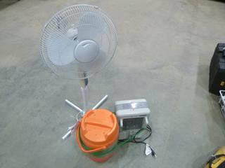 Electric Fan w/ Pro Fusion Heater and Bubba Keg (O-3-3)