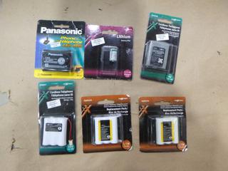 Qty of Assorted Batteries (E-1) 