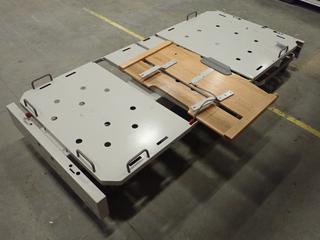 Hospital Bed/Cot (RED C-CAN)