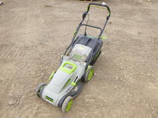 Lawn Master, Model MEB1246M 3 In 1 c/w Bag, 18 In./46Cm. (Working Condition)