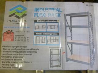 Unused Four Tier Industrial Rack, 1000 Lb Per Shelf, 41 In. x 17 In. x 72 In. (T3-3)