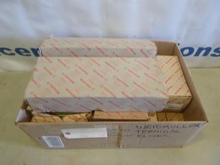 Qty of Unused Weidmuller Electrical Terminal Blocks (T1-1)
