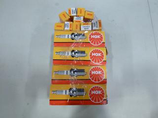 (4) Unused Packages of NGK TY26713 Spark Plugs, 10 Plugs Per Pack w/ (10) Loose Plugs (E-2)