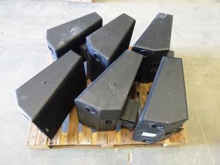 (6) QSC SR10-20 10 In. 300W 2-Way Surround Loud Speaker (L-1-1)