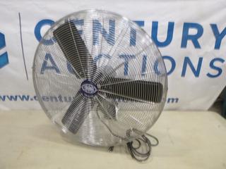 Global Industrial Wall Mount Fan, Model FB2-75X, 30 In. (M-3-1)