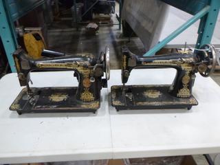 (2) Singer Sewing Machines (P-4-1)