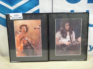 (2) Hand Drawn Photos, Various Artists (Upstairs)