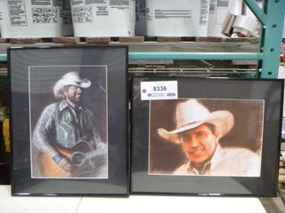 (2) Hand Drawn Photos, Various Artists (Upstairs)