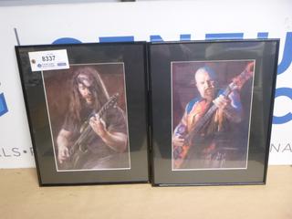 (2) Hand Drawn Photos, Various Artists (Upstairs)