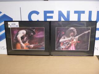 (2) Hand Drawn Photos, Various Artists (Upstairs)