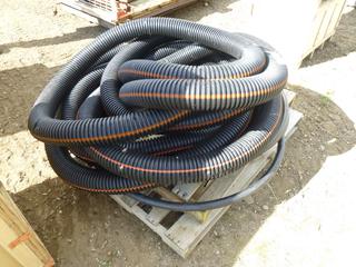 Qty of Weeping 4 In. Tile Hose w/ 1 1/4 In. Poly Hose (Row 1-2)