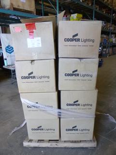 (8) Boxes Cooper Lighting 42 Watt Lights, 42W UNV 80/96E1B (Z)