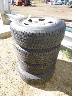 (4) Michelin XLT A/S Tires and Rims, 245/65/17