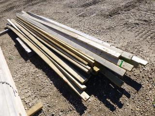 Qty of Lumber, 10 Ft. to 16 Ft. 1 In. x 4 In. x 2 In. (NF-1)