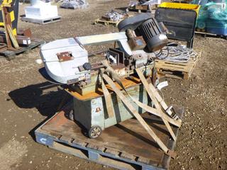 Advance RF-712 Band Saw c/w 120 Volts, Capacitor AC Induction Motor, Phase 1, No Blade, SN 923110 