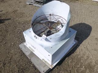 Aerovent Exhaust Fan, Model VAV-243, 230V, 60Hz, S/N F2036  (Row 2-3)