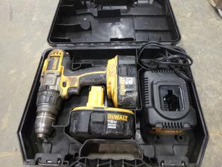 DeWalt DCD940 1/2 In. Cordless Drill c/w (2) Batteries and Charger (M-4-3)