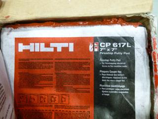 Hilti Fire Stop Putty Pad, Part CP 617L, 7 In. x 7 In. (C2)