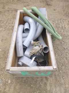 Assorted Conduit and Sump Pump (Row 1-2)