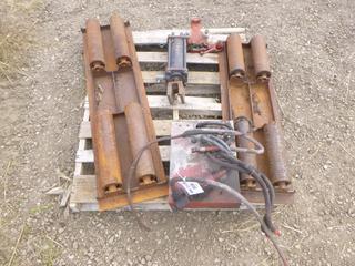 Rollers, Hydraulic Pump, Ram, Pipe Vise