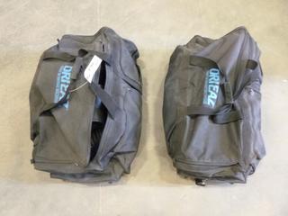 (2) Drieaz Duffle Bags Turbo Vents w/ Hose and Fittings (N-3-2)