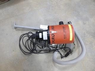 Nikro Backpack Hepa Vac, Model BP00288 c/w 115V, 8 Amp, 60 Hz (C2)
