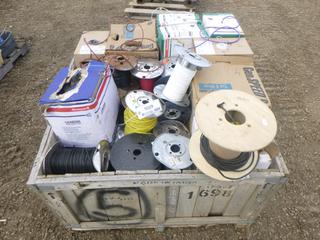 Assorted Wires and Spools (Row 3-4)