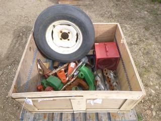 Assorted Case Machine Parts, Tire and Space Heater (NF-10)