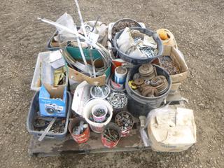 Qty of Nails, Bolts, Pipe Clamps and Fasteners (Row 3-7)