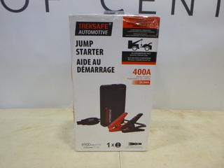 (1) Unused Treksafe 400A Jump Starter (C1)