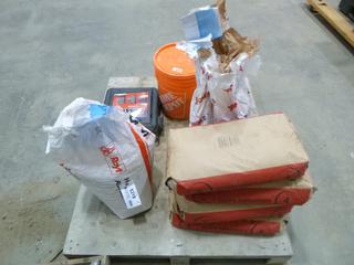 (4) Guytec Industries Ltd. Sandblasting Sand w/ Rayt Sprint Hot Melt Adhesives, Jowat Adhesive (O-2-1)