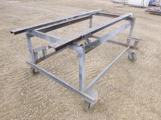 Work Bench Frame With Castors, 91 In. x 45 In. x 40 In.