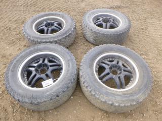 (4) General Grabber AT2 Tires and Rims 35x12.50R20LT,