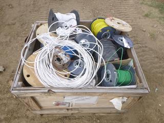Assorted Wires and Spools (Row 3-4)