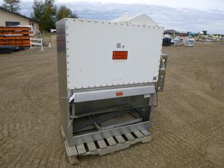 Western Scientific Services Uni-Directional Flow Clean Air Cabinet, Model BH-1001, SN 026